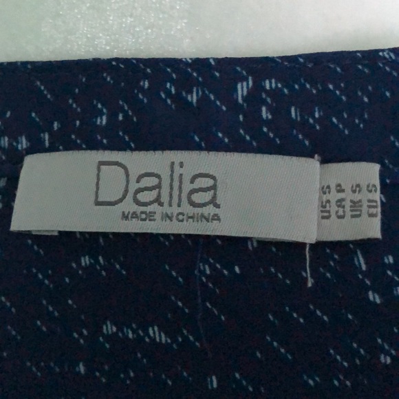 Dalia dark blue blouse size S - Picture 7 of 10